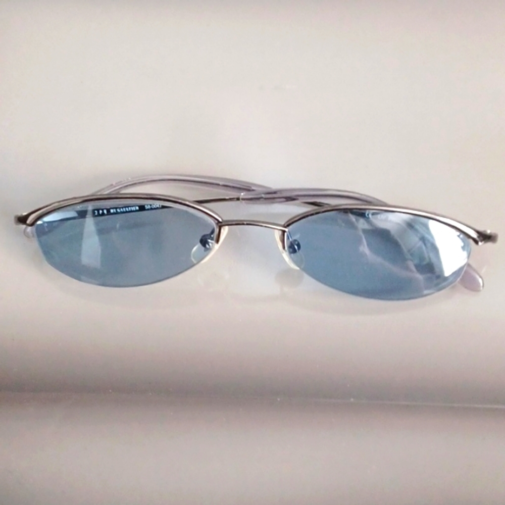 Jean Paul Gaultier JPG Vintage Half Rim Sunglasses 58-0047 - Picture 7 of 12